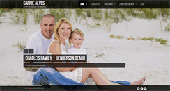 Desktop Screenshot of carriealves.com